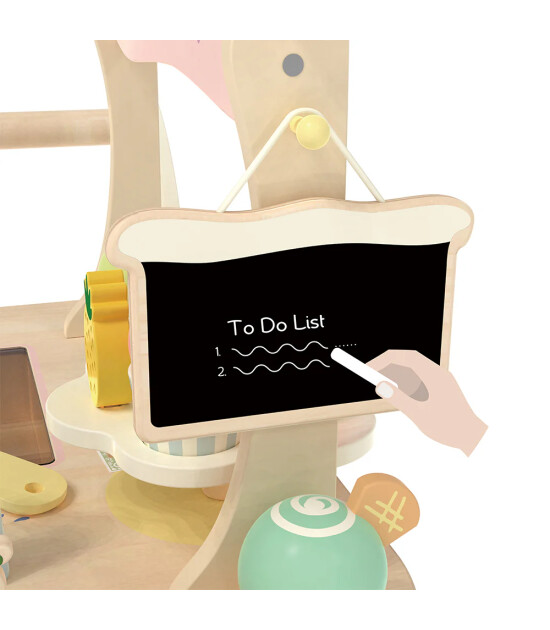 Classic World Ahşap Dondurma Arabası