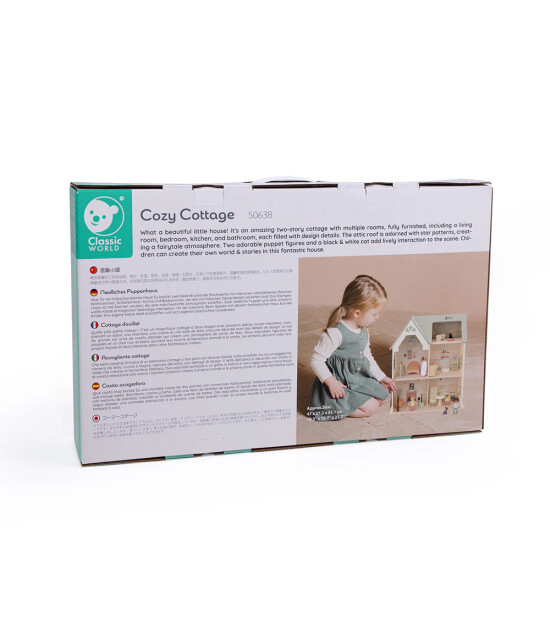 Classic World Ahşap Bebek Evi // Cozy Cottage