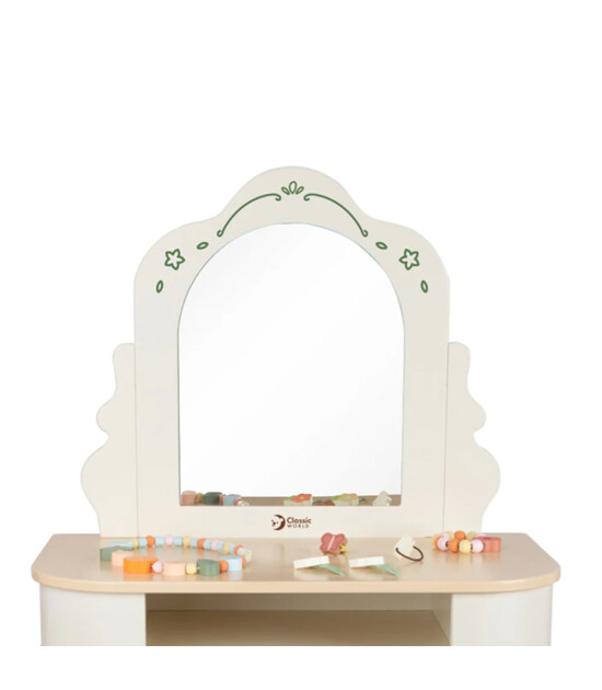 Classic World Ahşap Makyaj Masası