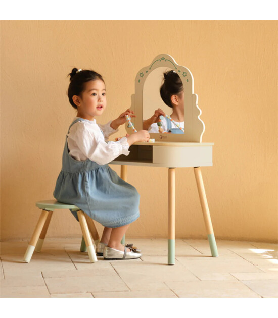 Classic World Ahşap Makyaj Masası