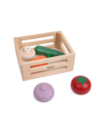 Classic World Ahşap Sebze Seti