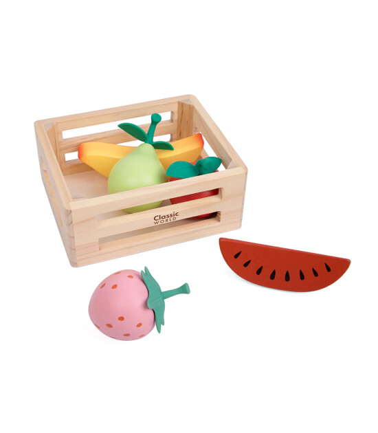Classic World Ahşap Meyve Seti