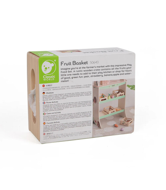Classic World Ahşap Meyve Seti