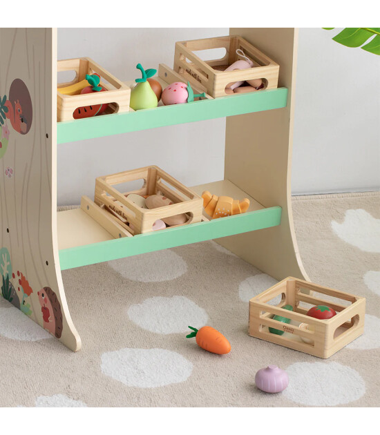 Classic World Ahşap Ekmek Seti