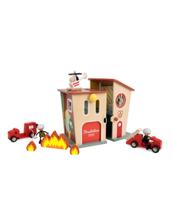 Classic World Ahşap İtfaiye İstasyonu