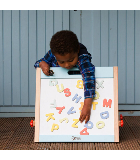 Classic World Ahşap Magnetli Yazı Tahtası
