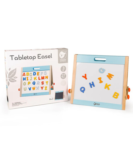 Classic World Ahşap Magnetli Yazı Tahtası