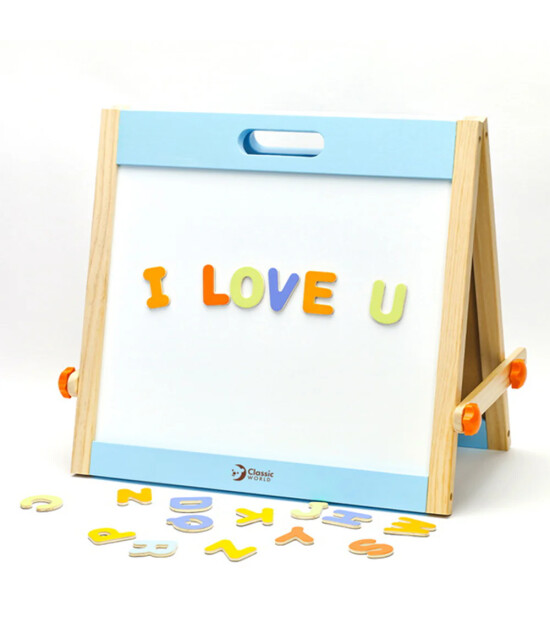 Classic World Ahşap Magnetli Yazı Tahtası