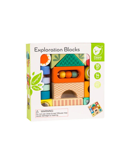 Classic World Ahşap Keşif Blokları