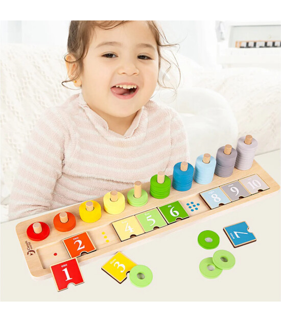 Classic World Ahşap Eğitici Sayma