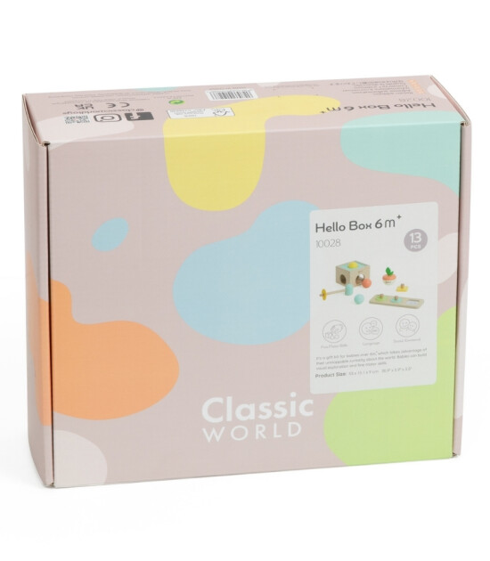 Classic World Ahşap Bebek Aktivite Seti