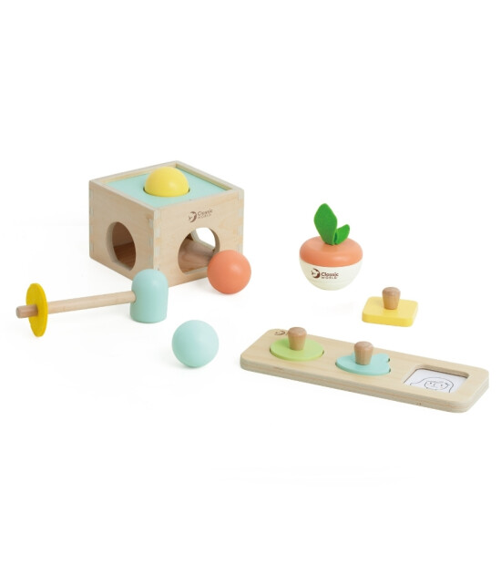 Classic World Ahşap Bebek Aktivite Seti