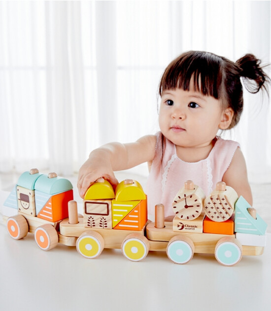 Classic World Ahşap Çekçek // Tren