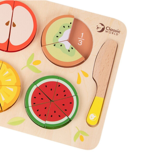 Classic World Ahşap Meyve Yapbozu
