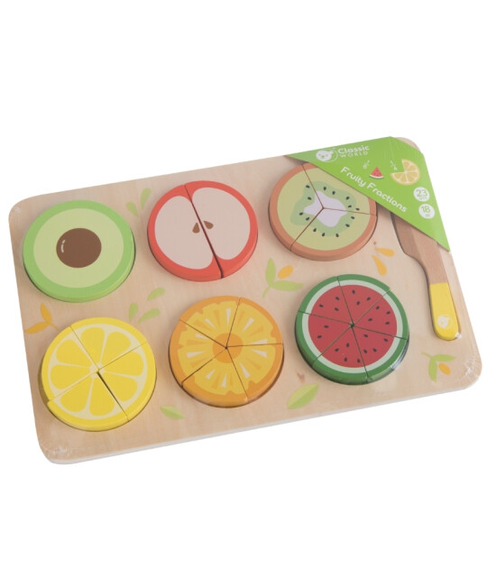 Classic World Ahşap Meyve Yapbozu