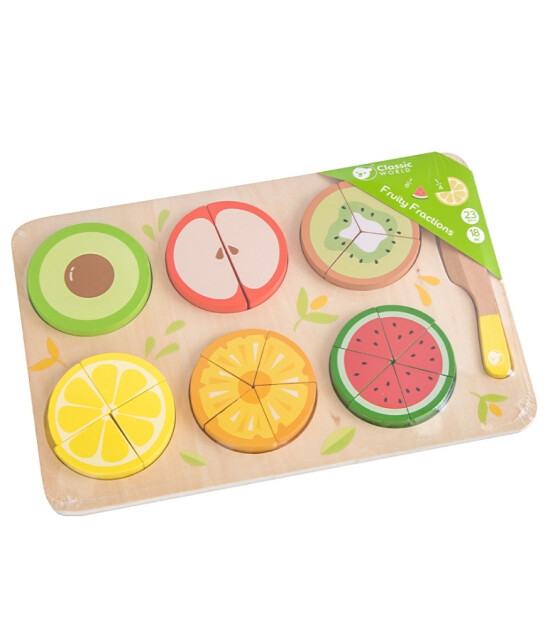 Classic World Ahşap Meyve Yapbozu