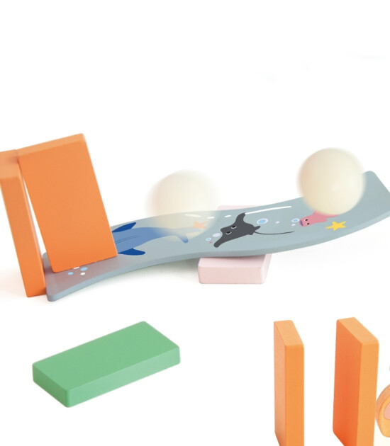 Classic World Ahşap Domino Oyunu // Okyanus