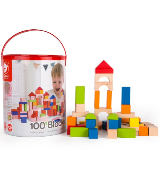 Classic World 100 Ahşap Blok