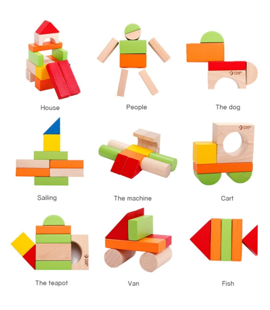 Classic World 100 Ahşap Blok