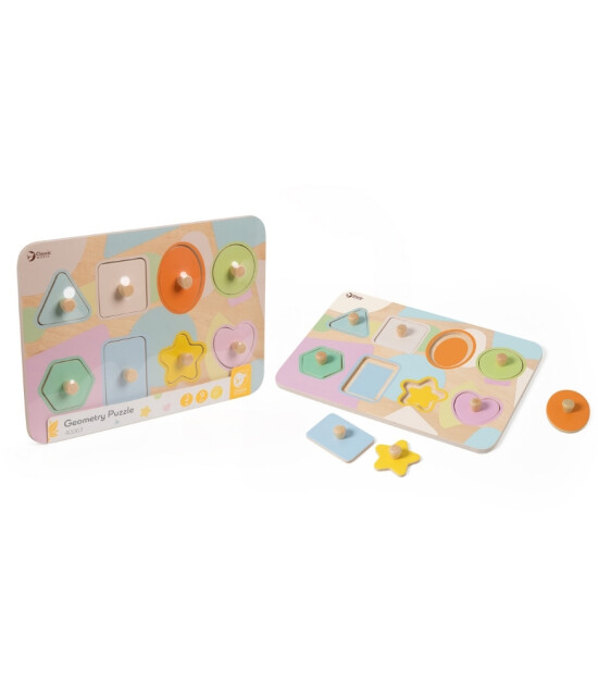 Classic World Ahşap Geometrik Yapboz