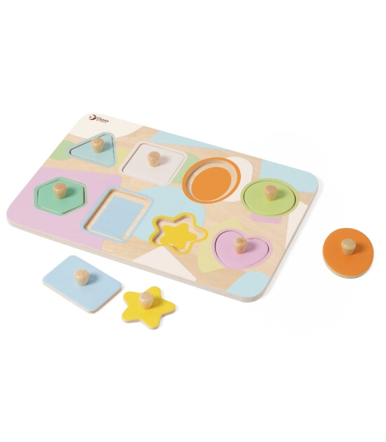 Classic World Ahşap Geometrik Yapboz