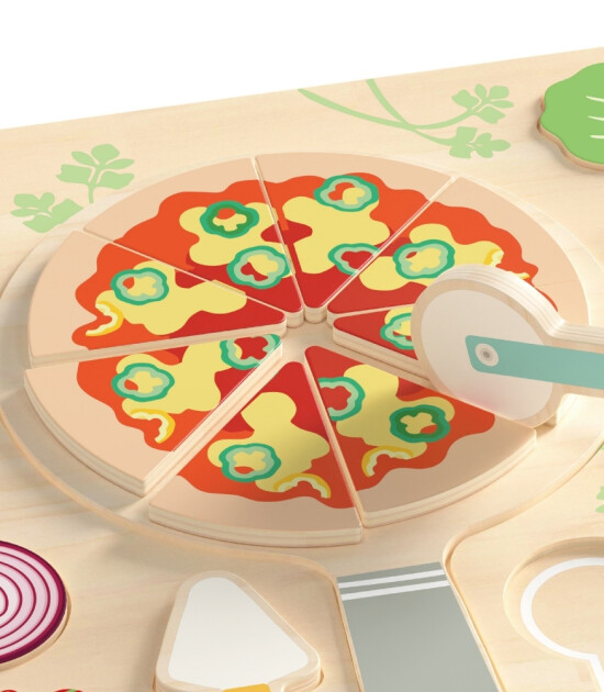 Classic World Ahşap Pizza Yapbozu