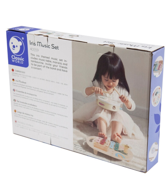 Classic World Ahşap Iris Müzik Seti