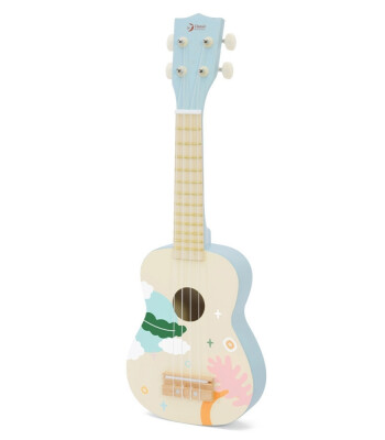 Classic World Ahşap Iris Ukelele // Mavi