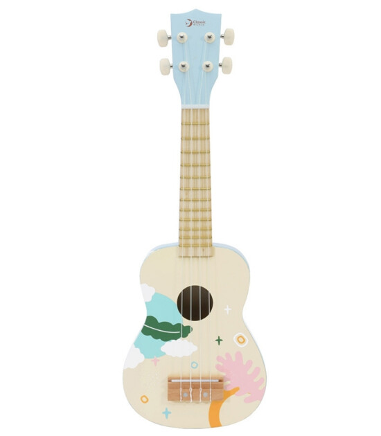 Classic World Ahşap Iris Ukelele // Mavi