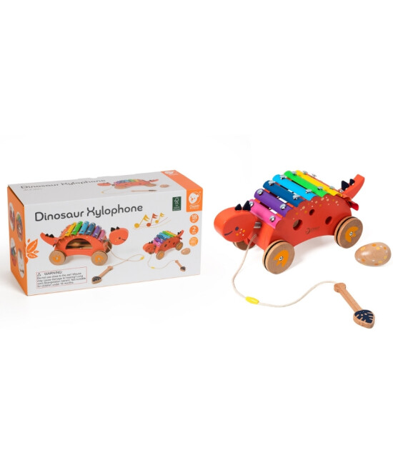 Classic World Ahşap &Ccedil;ek&ccedil;ek // Dinozor Ksilofon