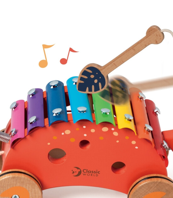 Classic World Ahşap &Ccedil;ek&ccedil;ek // Dinozor Ksilofon