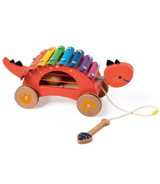 Classic World Ahşap &Ccedil;ek&ccedil;ek // Dinozor Ksilofon