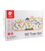 Classic World Ahşap 110 Parçalı Tren Seti