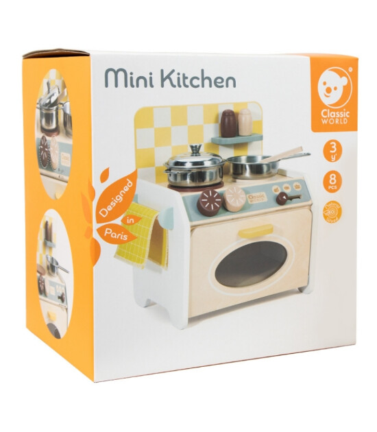 Classic World Mini Ahşap Mutfak