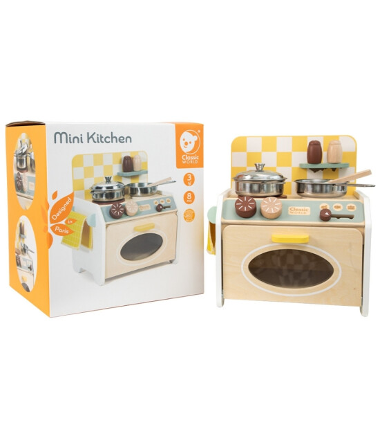 Classic World Mini Ahşap Mutfak