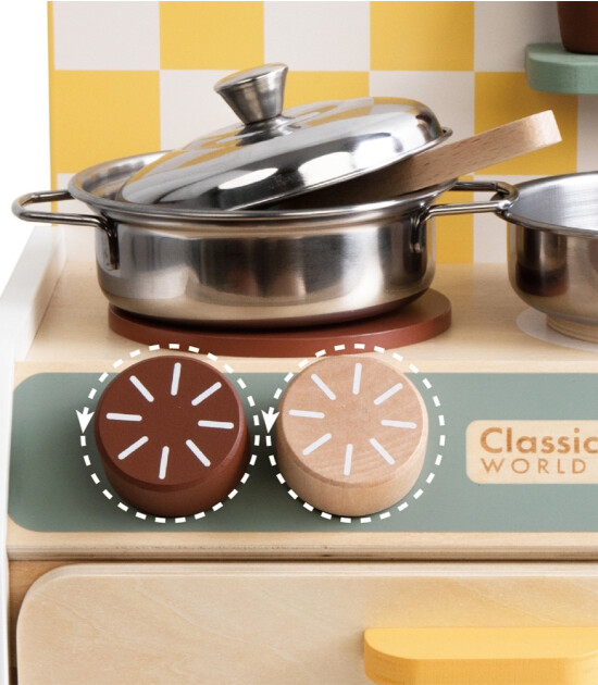 Classic World Mini Ahşap Mutfak