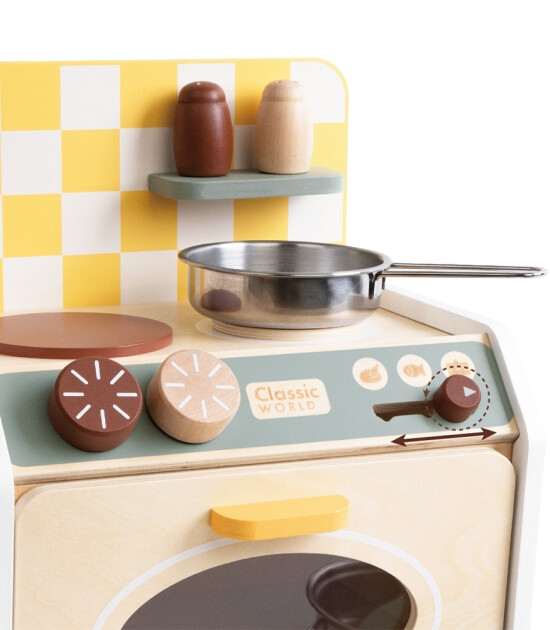 Classic World Mini Ahşap Mutfak