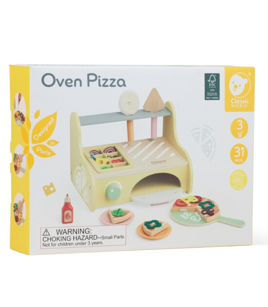 Classic World Ahşap Pizza Fırını