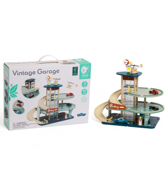 Classic World Ahşap Vintage Garaj