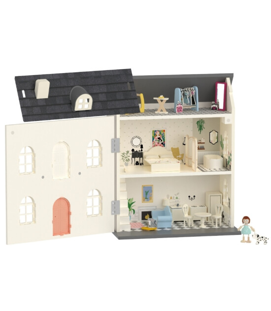 Classic World Ahşap Vintage Bebek Evi