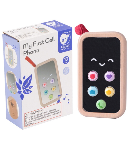 Classic World Ahşap İlk Telefonum