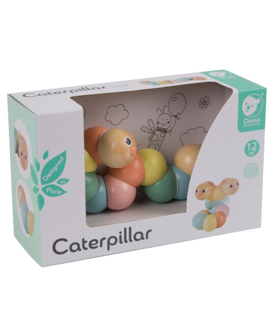 Classic World Ahşap Tırtıl