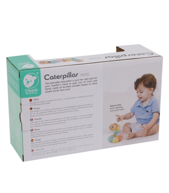 Classic World Ahşap Tırtıl