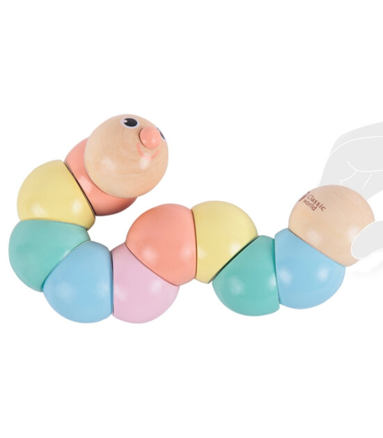 Classic World Ahşap Tırtıl