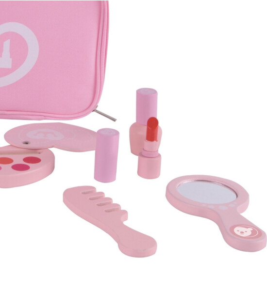 Classic World Ahşap Makyaj Seti