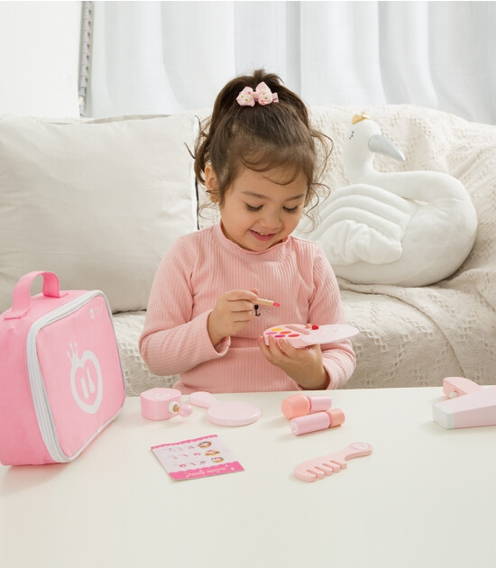 Classic World Ahşap Makyaj Seti