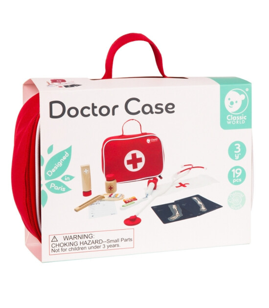 Classic World Ahşap Doktor Seti