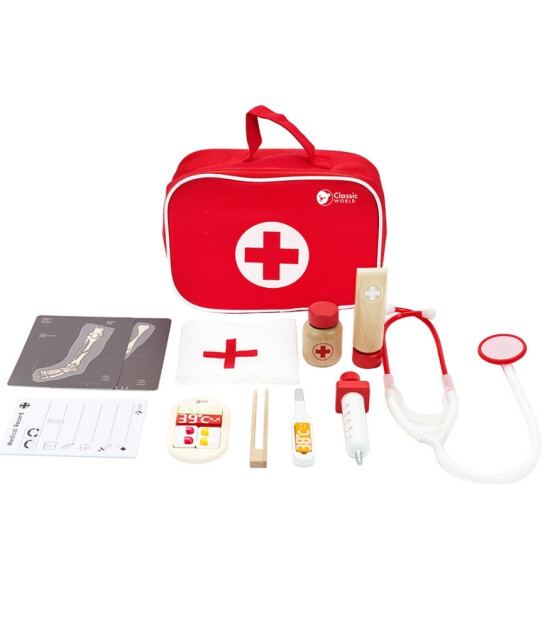 Classic World Ahşap Doktor Seti