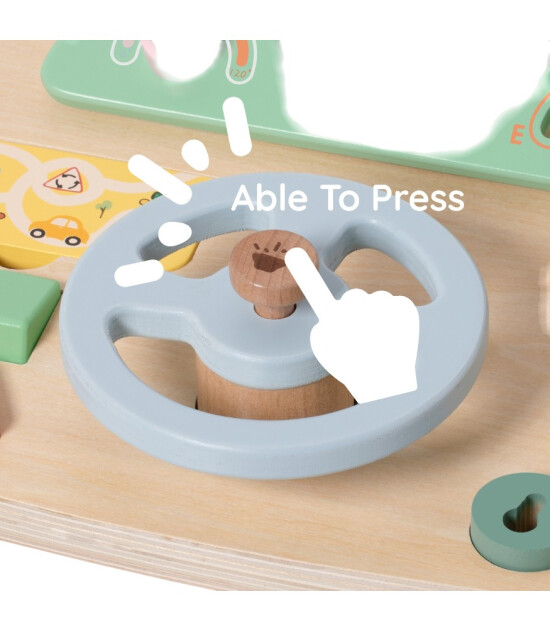 Classic World &Ccedil;ok Fonksiyonlu Ahşap Aktivite Tahtası