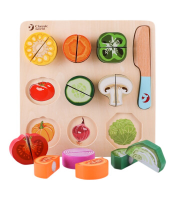 Classic World Sebze Kesme Yapbozu
